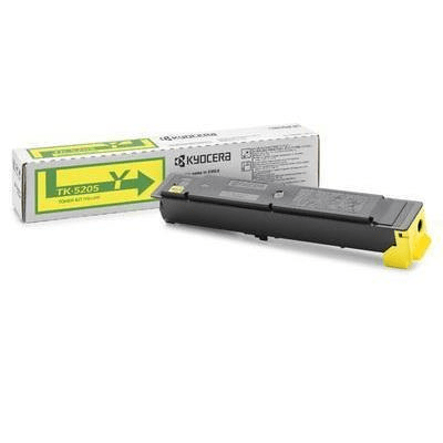 Kyocera TK-5205Y Yellow Toner Kit Cartridge 12,000 Pages Original 1T02R5ANL0 Single-pack
