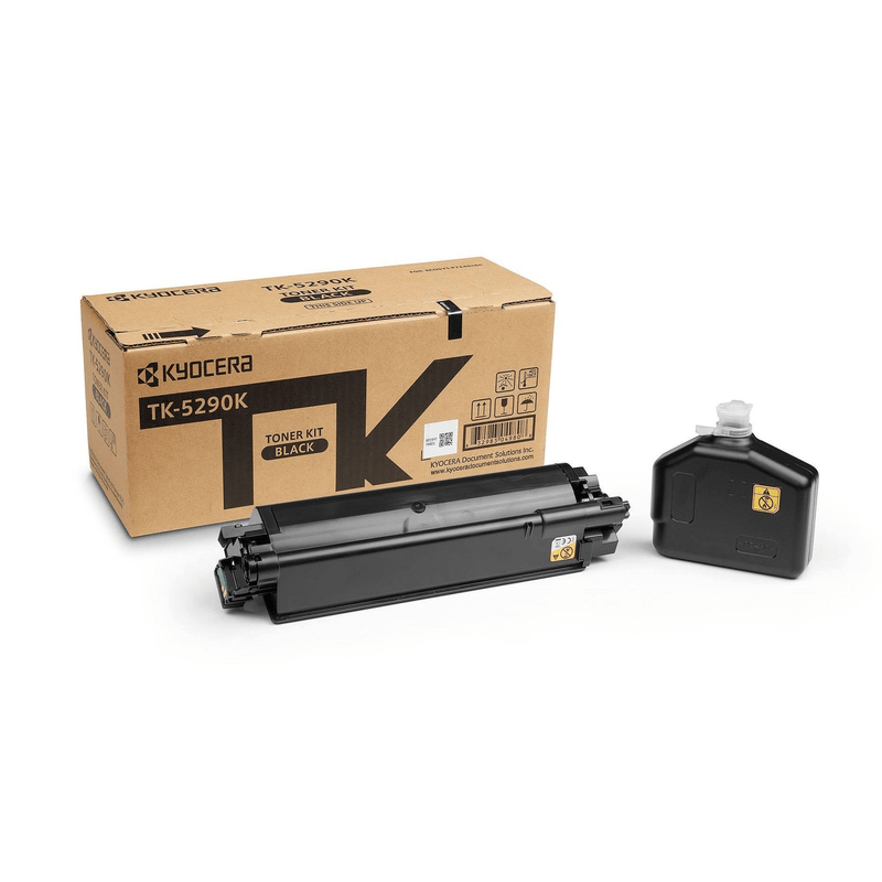 Kyocera TK-5290K Black Toner Kit Cartridge 13,000 Pages Original 1T02TX0NL0 Single-pack