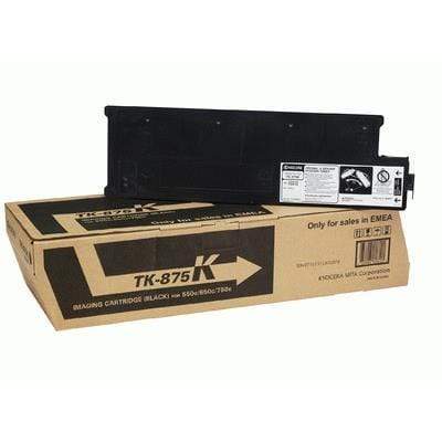 Kyocera TK-875K Black Toner Kit Cartridge 87,600 Pages Original 1T05JN0NL0 Single-pack