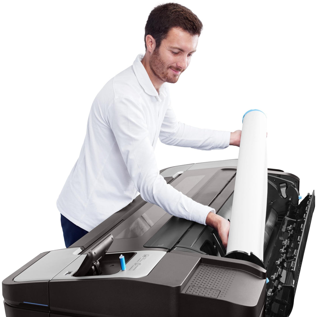 HP Designjet T1700 large format printer Thermal inkjet Colour 2400 x 1200 DPI 1118 x 1676 mm