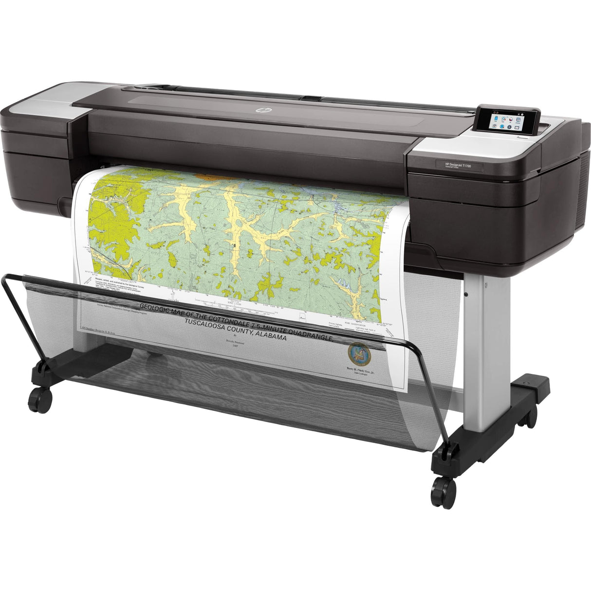 HP Designjet T1700 large format printer Thermal inkjet Colour 2400 x 1200 DPI 1118 x 1676 mm