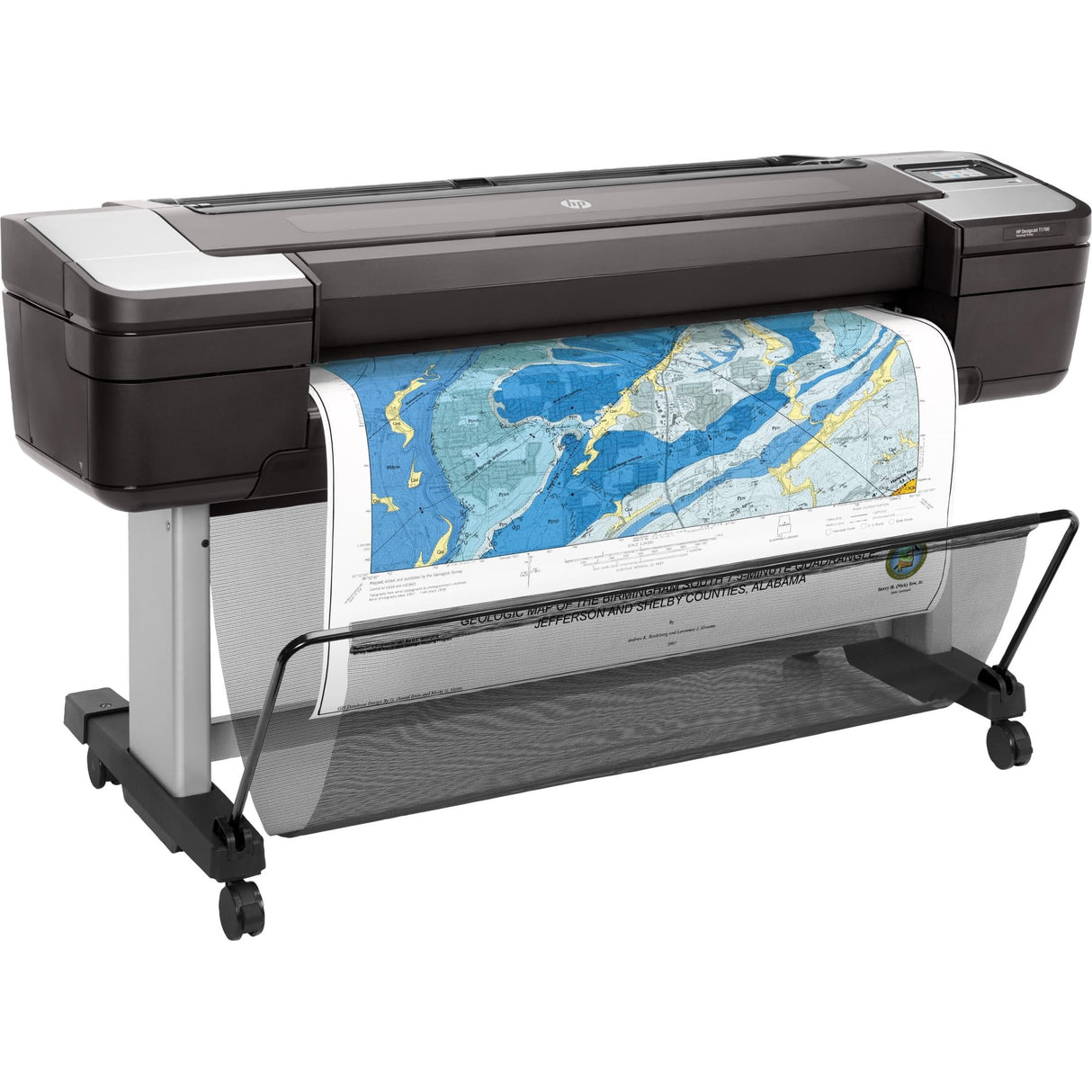 HP Designjet T1700 large format printer Thermal inkjet Colour 2400 x 1200 DPI 1118 x 1676 mm