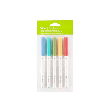 Cricut Medium Point Pen Set 5-pack Candy Shop 2003548