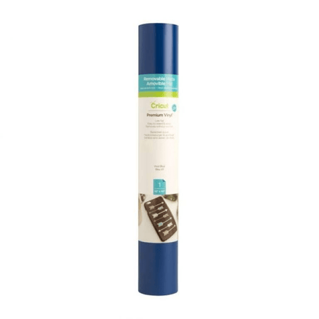 Cricut Premium Vinyl Removable 30.5x122cm Vivid Blue 2004309