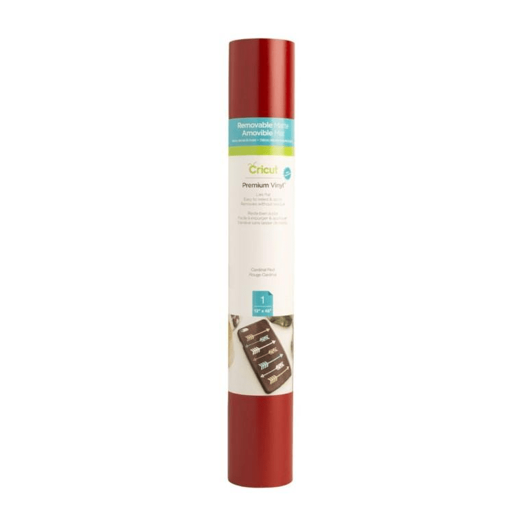 Cricut Premium Vinyl 30x122cm 1-sheet Cardinal Red Removable 2004311