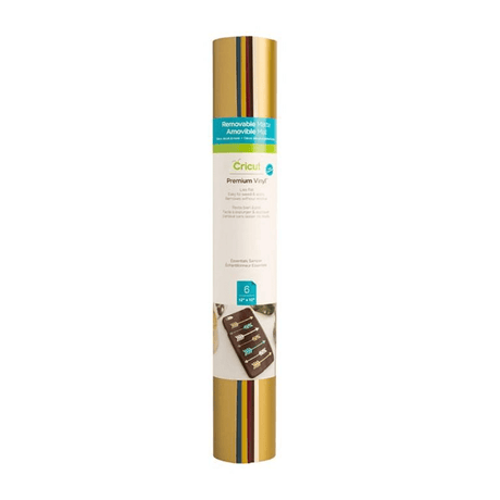 Cricut Premium Vinyl Removable Sampler 30x30cm 6-sheet Essentials 2004316