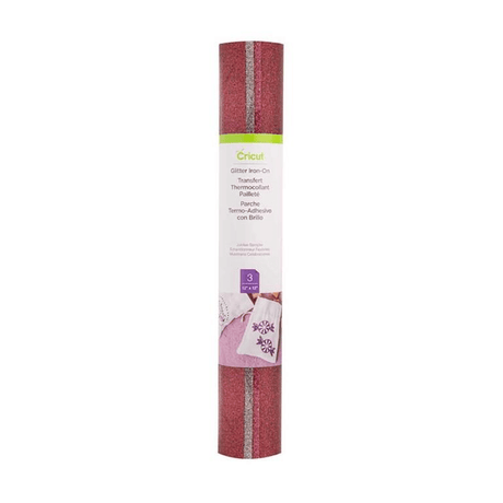 Cricut Glitter Iron-On Sampler 30x30cm 3-sheet Jubilee 2004397