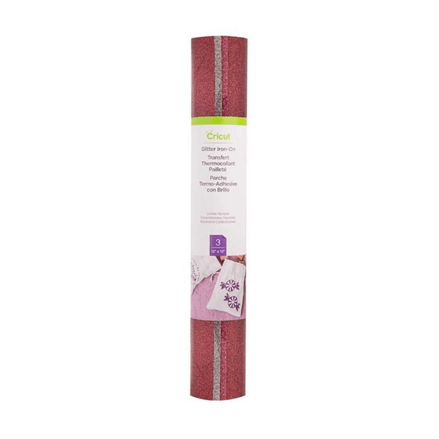 Cricut Glitter Iron-On Sampler 30x30cm 3-sheet Jubilee 2004397
