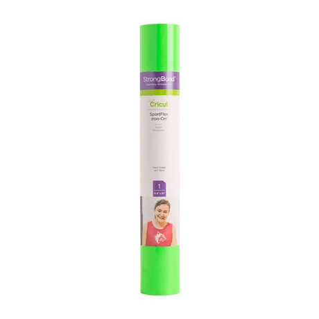 Cricut SportFlex Iron-On 30x60cm Neon Green 2004450