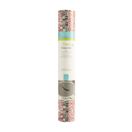Cricut Premium Vinyl Patterned Removable Sampler 30x30cm 6-sheet Decadence 2004623