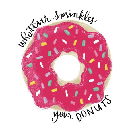 Cricut Iron-On Designs 1-sheet Large Sprinkles Your Donut 2004828