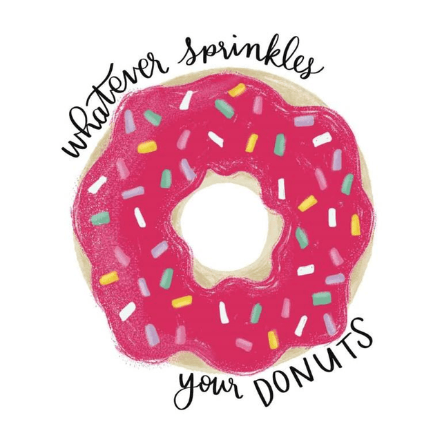 Cricut Iron-On Designs 1-sheet Large Sprinkles Your Donut 2004828