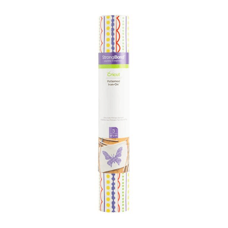 Cricut Patterned Iron-On Sampler 30x43cm 3-sheet Ditzy Dots 2004908