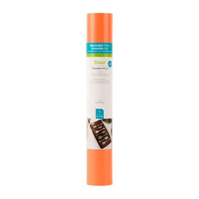 Cricut Premium Vinyl Removable 30x120cm 1-sheet Coral 2005148