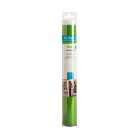 Cricut Premium Vinyl Permanent 30x120cm Lime Green 2005199