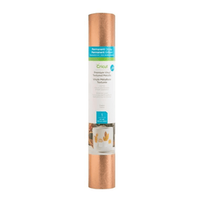 Cricut Premium Vinyl Permanent 30.5x122cm 1-sheet Textured Metallic Copper 2005231