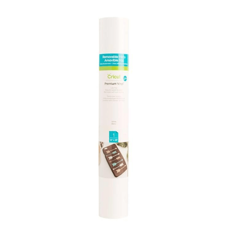 Cricut Premium Vinyl Removable 30.5x914cm 1-sheet White 2005292