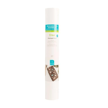 Cricut Premium Vinyl Removable 30.5x914cm 1-sheet White 2005292