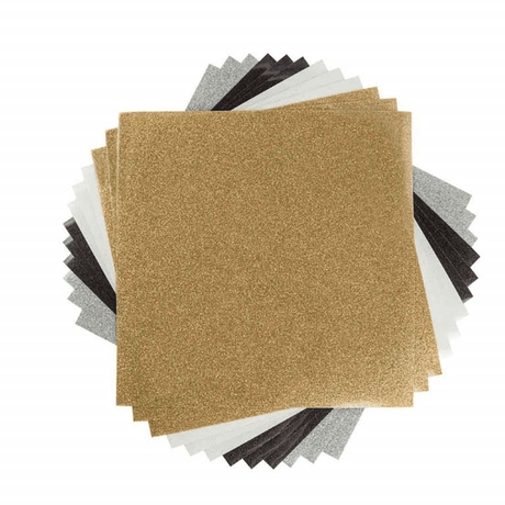 Cricut Glitter Iron-on 30x30cm 12-pack All Occasion 2005384