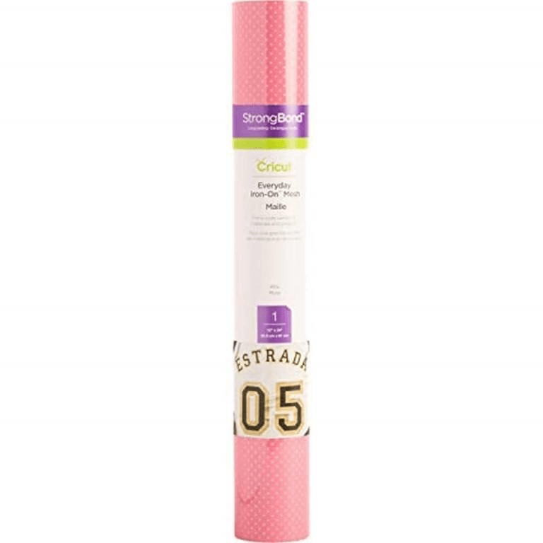 Cricut Iron-on 30x61cm 1-sheet Mesh Pink 2006206