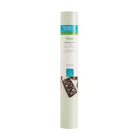 Cricut Premium Vinyl Removable 30x122cm 1-sheet Matte Whispering Blue 2006575