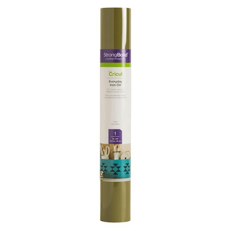 Cricut Everyday Iron-on 30x61cm 1-sheet Olive 2006799