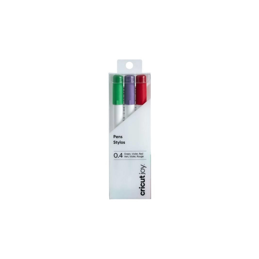 Cricut Joy 3-pack Fine Point Pen Set Red Green Violet 2007077