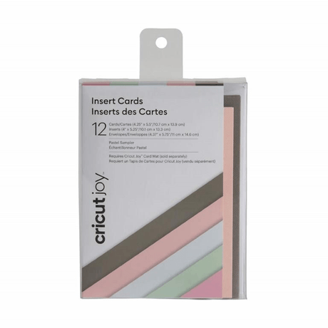 Cricut Joy 12-pack Insert Cards Pastel 2007257