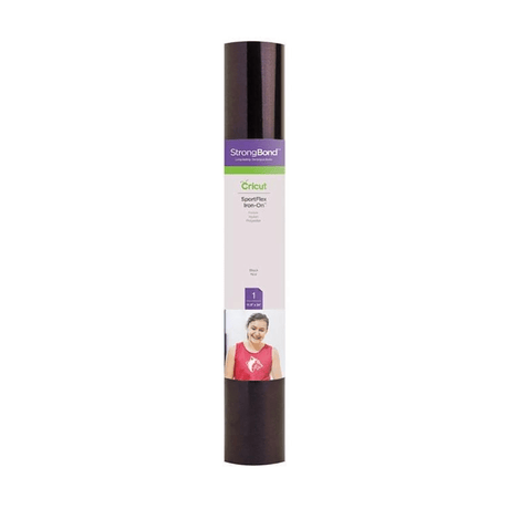Cricut SportFlex Iron-On 30x60cm Thin and lightweight Black 2007660