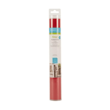 Cricut Premium Vinyl Permanent 30x120cm Tomato Red 2007725