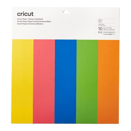 Cricut Smart Sticker Cardstock 33x33cm 10-sheets Brilliant Bows 2008318