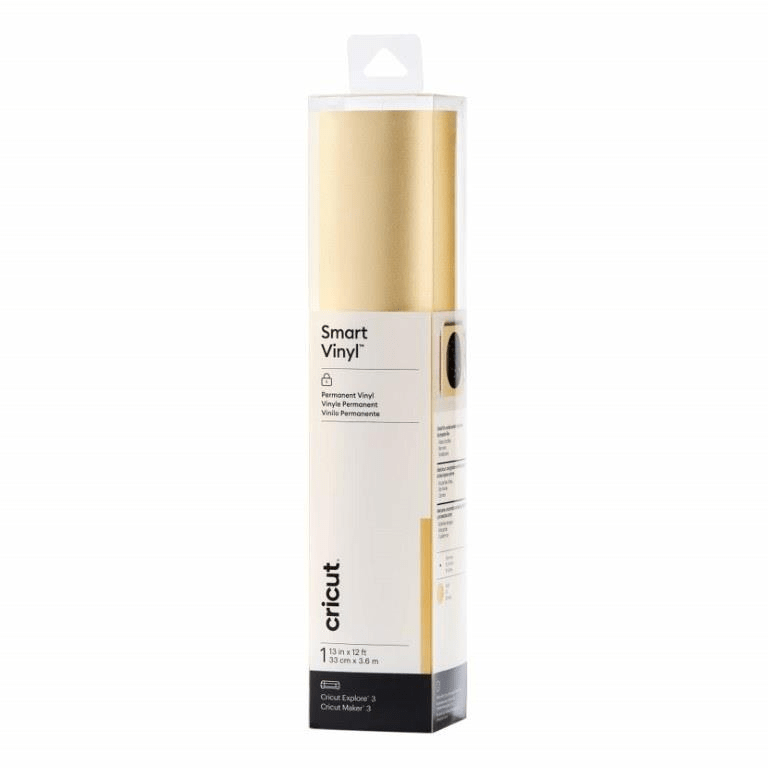 Cricut Smart Vinyl Permanent 33x366cm 1-sheet Shimmer Gold 2008618