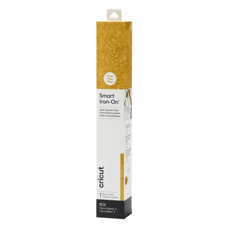 Cricut Smart Glitter Iron-on 33x91cm 1-sheet Gold 2008673