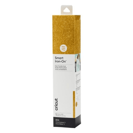 Cricut Smart Glitter Iron-on 33x273cm 1-sheet Gold 2008674