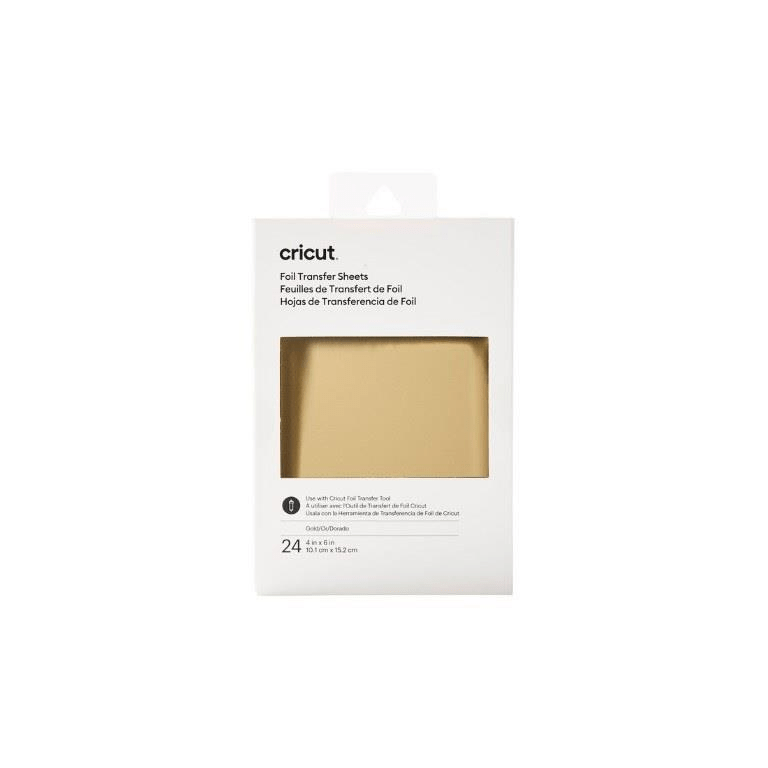 Cricut Transfer Foil Sheets 10x15cm 24-sheets Gold 2008711