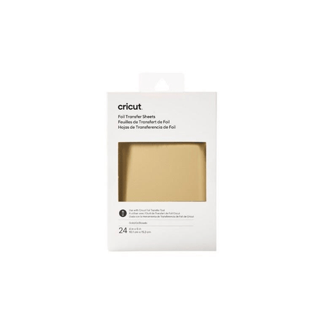 Cricut Transfer Foil Sheets 10x15cm 24-sheets Gold 2008711