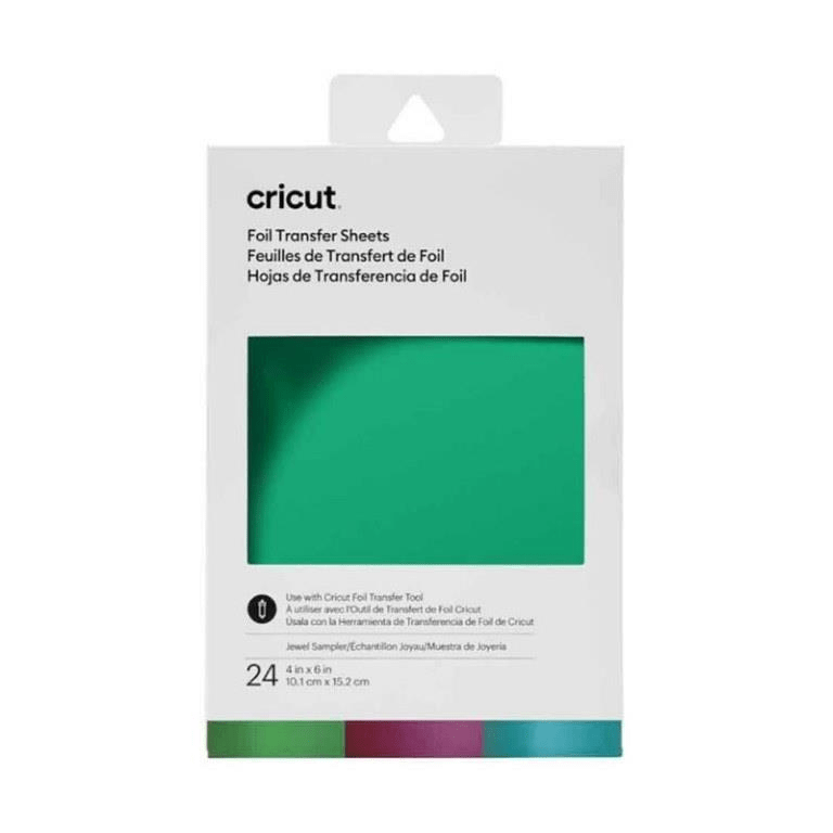 Cricut Transfer Foil Sheets Sampler 10x15cm 24-sheets Jewel 2008715