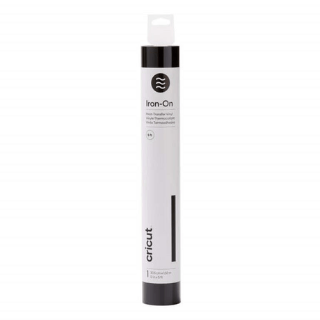 Cricut Everyday Iron-On Vinyl 30.5x150cm 1-sheet Black 2009344