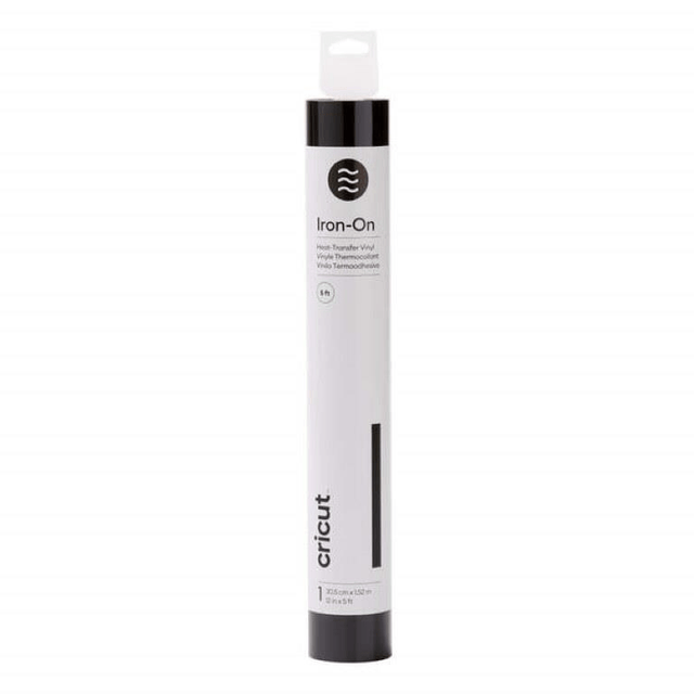 Cricut Everyday Iron-On Vinyl 30.5x150cm 1-sheet Black 2009344