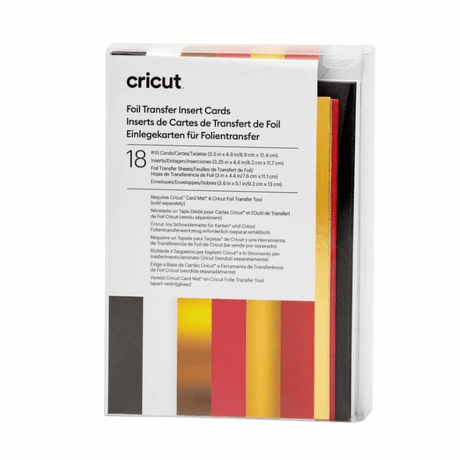 Cricut R10 18-pack Foil Insert Cards Royal Flush 2009479