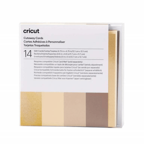 Cricut S40 12-pack Cut-Away Cards Neutrals 2009487