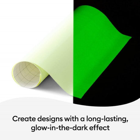 Cricut Removable Vinyl 30.5x61cm 1-sheet Glow in the Dark 2009582