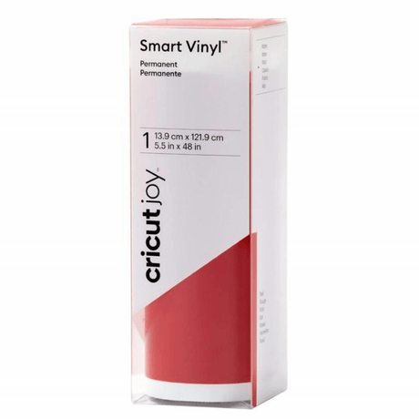 Cricut Joy Permanent Smart Vinyl 13.9x121.9cm 1-sheet Red 2009835