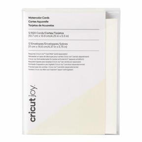 Cricut Joy R20 12-pack Watercolour Cards White 2009984