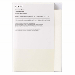 Cricut R40 10-pack Watercolour Cards White 2009985