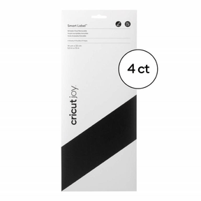Cricut Joy Removable Smart Writable Vinyl 14x33cm 4-sheet Black 2010002