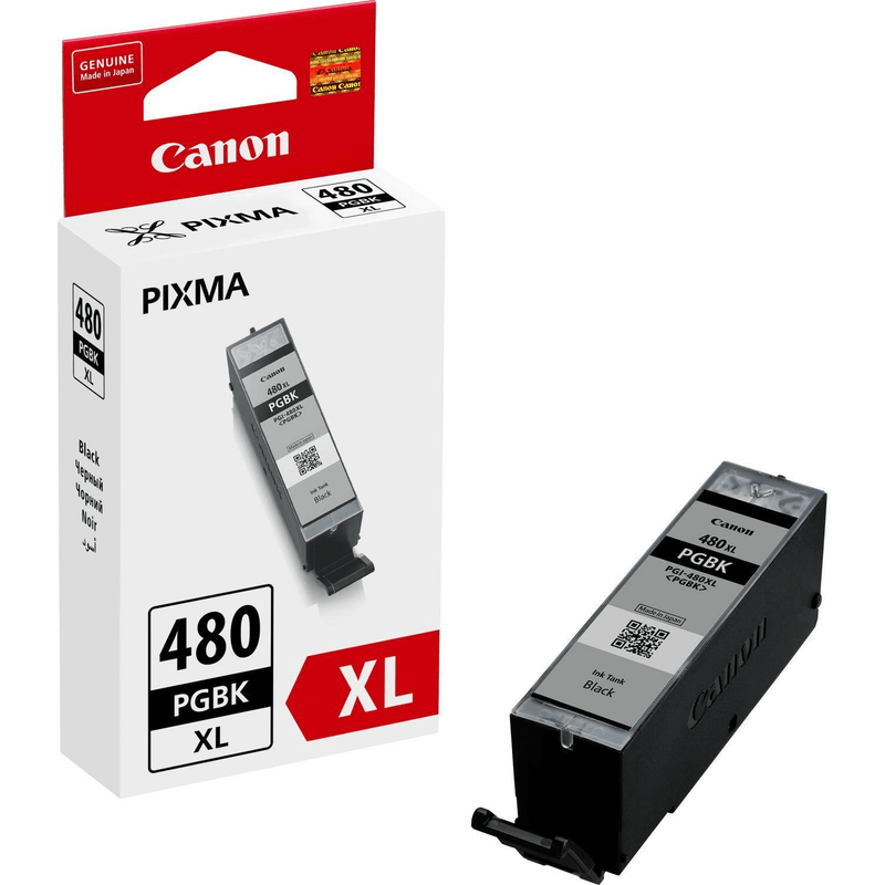 Canon PGI-480XL Black High Yield Printer Ink Cartridge Original 2023C001 Single-pack