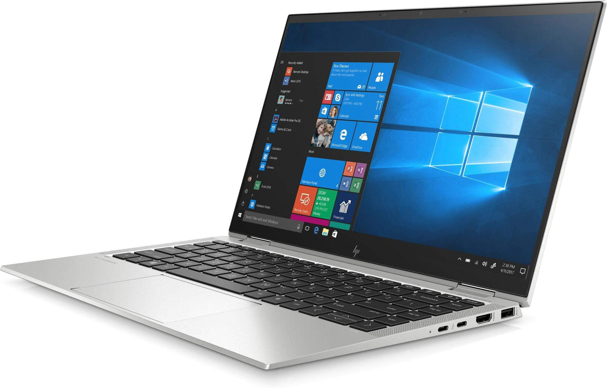 HP EliteBook x360 1040 G7 LPDDR4-SDRAM Hybrid (2-in-1) 35.6 cm (14") 1920 x 1080 pixels Touchscreen 10th gen Intel® Core™ i7 16 GB 512 GB SSD Wi-Fi 6 (802.11ax) Windows 10 Pro Silver