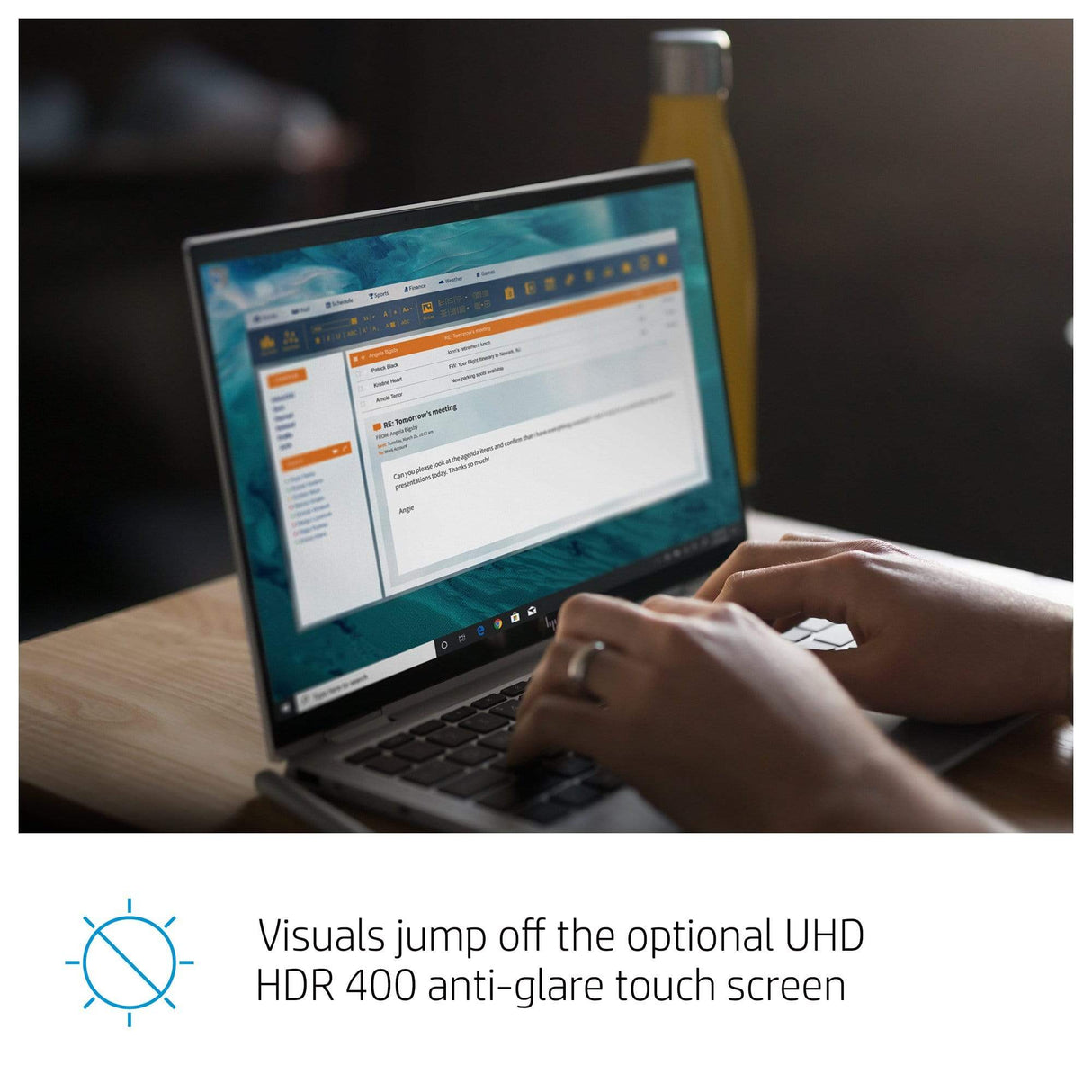 HP EliteBook x360 1040 G7 LPDDR4-SDRAM Hybrid (2-in-1) 35.6 cm (14") 1920 x 1080 pixels Touchscreen 10th gen Intel® Core™ i7 16 GB 512 GB SSD Wi-Fi 6 (802.11ax) Windows 10 Pro Silver