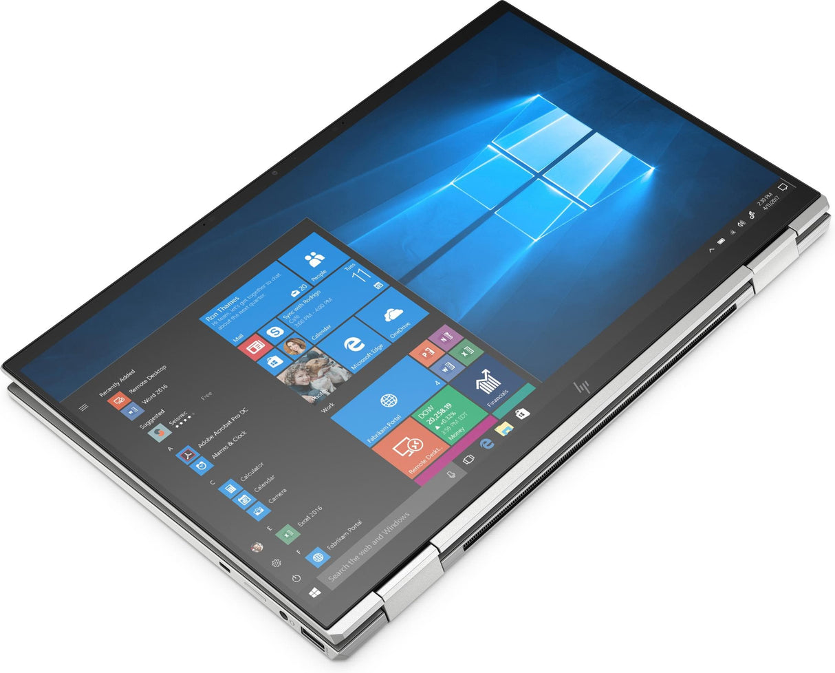 HP EliteBook x360 1040 G7 LPDDR4-SDRAM Hybrid (2-in-1) 35.6 cm (14") 1920 x 1080 pixels Touchscreen 10th gen Intel® Core™ i7 16 GB 512 GB SSD Wi-Fi 6 (802.11ax) Windows 10 Pro Silver